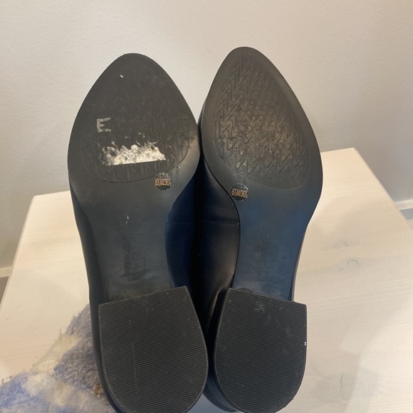 Lord & Taylor Leather Pointed Heeled Loafers - Picture 8 of 13